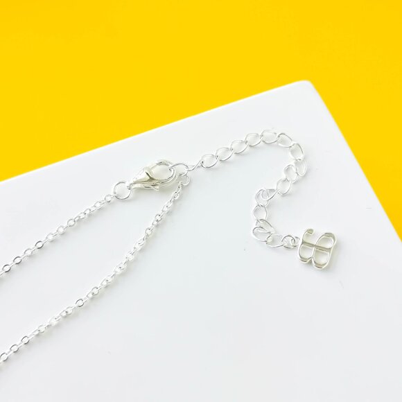 The Zip Silver Vermeil Necklace by Alicia Bonnie - Picture 3 of 3